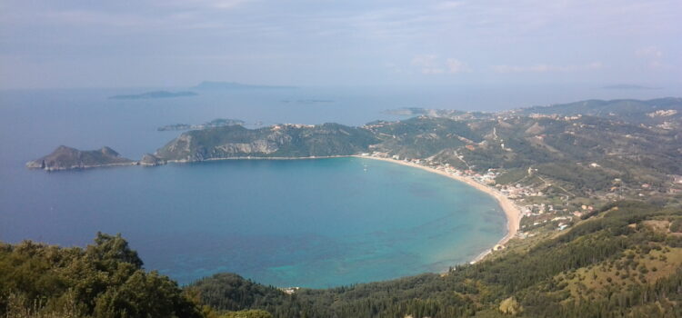 ein Strand auf Korfu